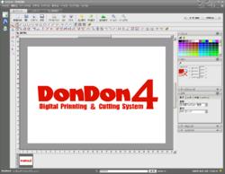 DonDon4 Cutting&Printing Softwere
