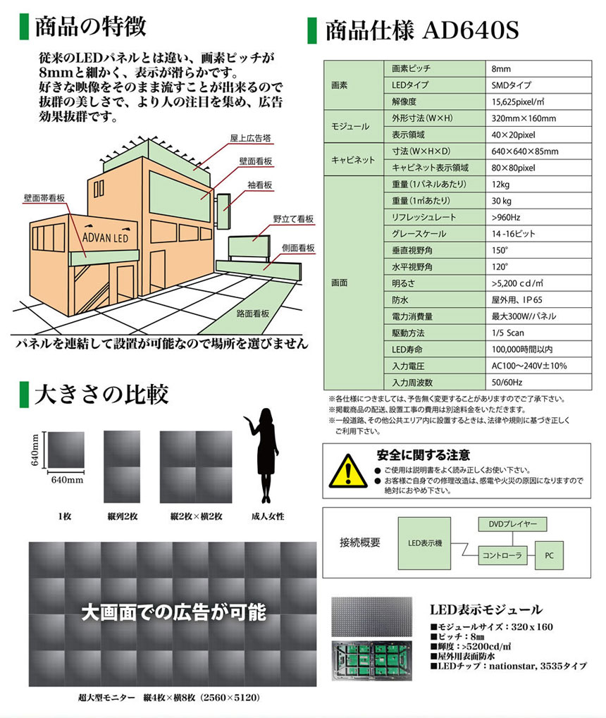 ⵱ٹٲLEDѥͥ롡AD640S̡ۤ䤤碌ʡ